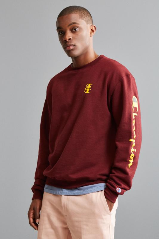 Champion triple c logo crew neck sweatshirt Clearance