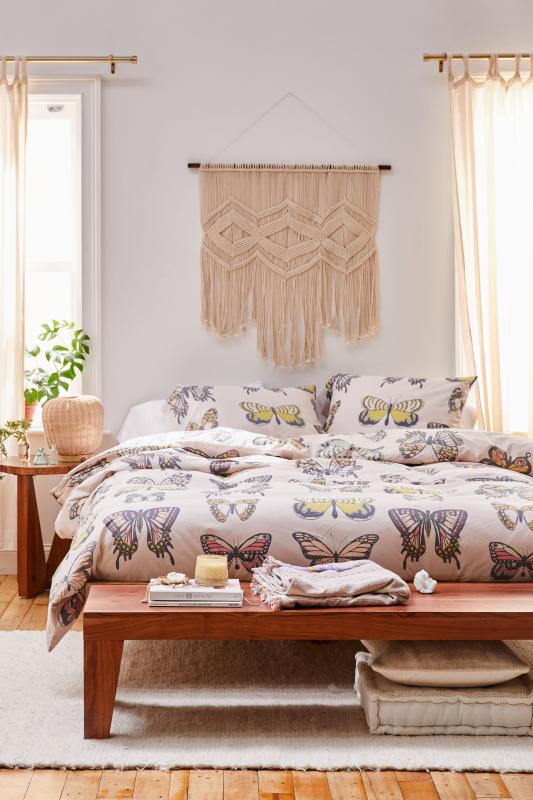 Ula Butterfly Duvet Set Urban Outfitters Australia