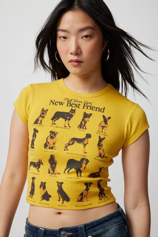 Your Best Friend Dog Breeds Baby Tee