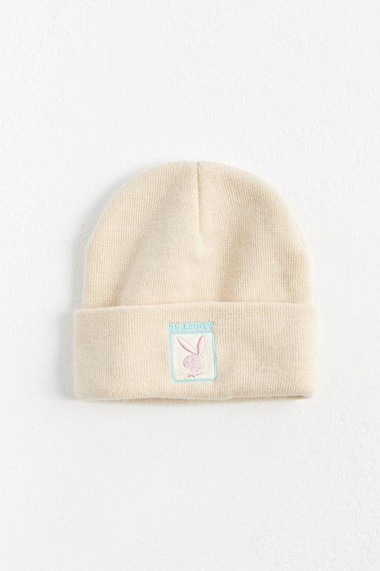 playboy black beanie