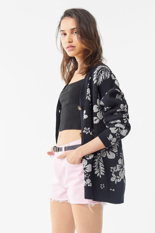 urban outfitters floral cardigan