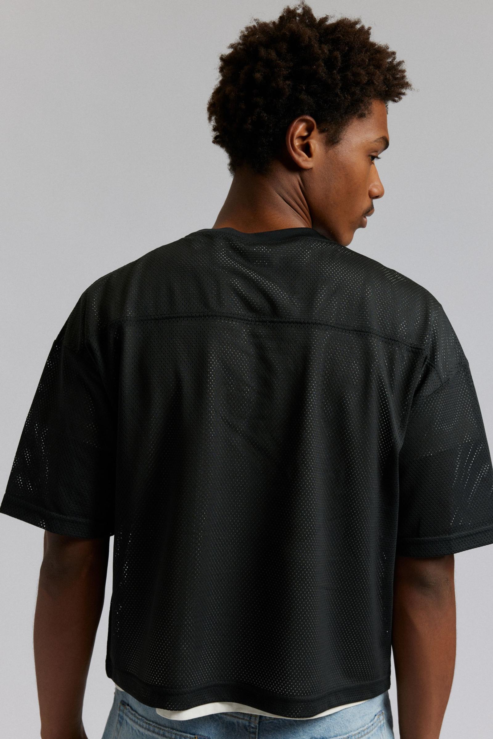 ★Urbandtype.★ Football Jersey T-Shirt Black UBDUTS002BK MUSINSA | URBANDTYPE Football Jersey T-shirt_Black