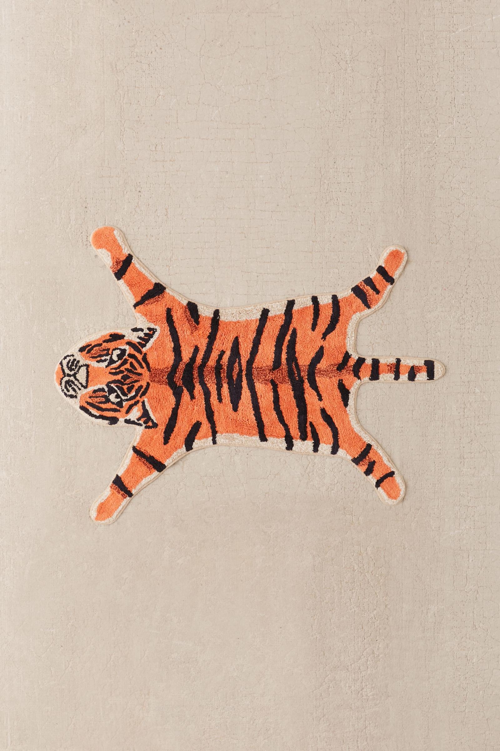 Urban Outfitters タイガー バスマット Urban Outfitters タイガー バスマット