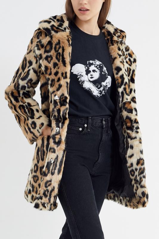 apparis leopard coat