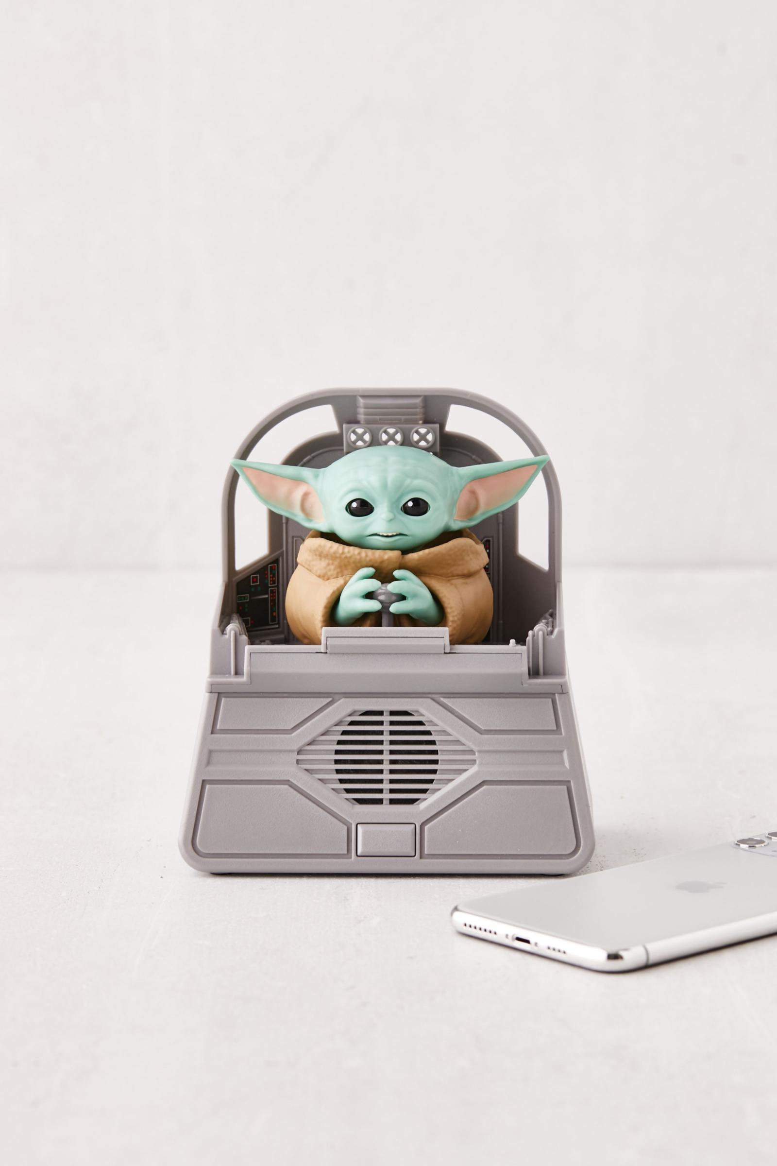 The Mandalorian Baby Yoda Sound Reactive Animated Bluetooth Speaker